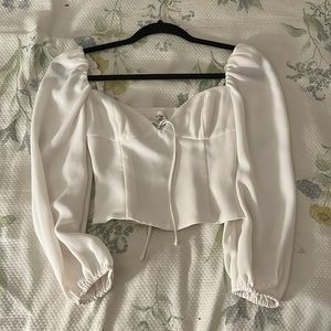 Aritzia novella blouse